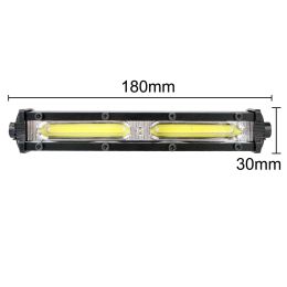 Light Bar 12V Spotlight 6500K Strip Light Car LED Work Light For car Auto Truck Lorry Trailer SUV Super Bright