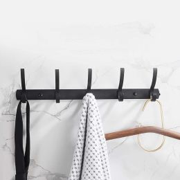 Coat Hook Rack Dual Hook Coat Hook Rack Wall Mount Hanger Clothes Hat Storage Organiser Holder Shelf for Living Room