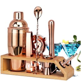 Cocktail Shaker Making Set Bartender Kit for Mixer Wine Martini High Quality Stainless Steel Bar Tool Kitchen Party Accessories