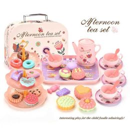 Kitchens Play Food Afternoon tea set children pretend to play with toys girls houses kitchens food d240527