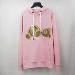 New Fashionable High Quality Hoodie Sweatshirt Worn Bear Sweatshirt Teddy Bear Fashion Loop Fabric Explosion Sweater Style Men's And Women's European Sizes 9 523