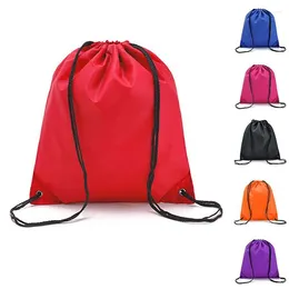 Storage Bags Portable Sports Bag Waterproof Swimming Drawstring Gym Dance Riding Backpack Shoes Clothes Organiser Pack