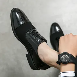 Casual Shoes Loafers Men Italian Coiffeur Black Dress Plus Size Brogue Classic Luxury Dressing For Formal Zapatos
