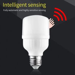 Sound Sensor LED Bulb E27 Light Bulbs Voice Light Control Bombillas LED Lamp For Home Stair Hallway Pathway Corridor Night Light