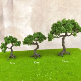 4cm High-Quality Pine Tree Model N scale Miniature Wire Tree Field Landscape Military Sand Table Material Train Railway Layout