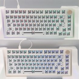 FEKER IK75 Pro JJK84 Hot Swap Mechanical Keyboard Switch keycap 3 or 1 Mode BT 2.4G USB RGB Single Lighting or No LED Keyboard