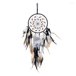 Decorative Figurines 652F Chic Agates Wall Decor Bohemian Feather Dream Catchers Perfect Gift For Special Day Moment Good Wishs Wedding