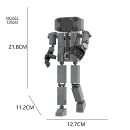 New Style Skibidi Toilet Building Block Vs Camera Man Toy Anime Skibidi Toilet Camara Toiletry Brick Speakerman Figurine Toy Set