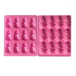 Baking Tools Pig Chocolate Mould Silicone Mould Candy 12 Cavities Cake Moulds For Birthday Cupcake Decor Sugar