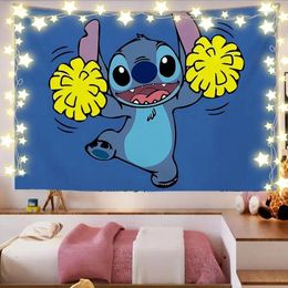 Tapestries Stitch Tapestry Friends Party Curtain Multi-functional Room Decoration Wall Po Check-in Special Microfiber