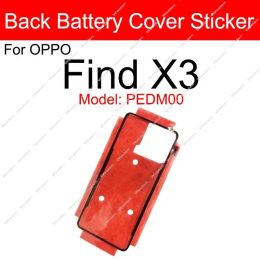 Back Battery Cover Adhesive For OPPO Find X X2 X3 X5 X6 Pro Find X2 X3 Neo X2 X3 Lite Rear Housing Battery Cover Sticker Parts