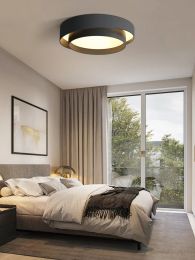 2023 Minimalistyczna lampa sufitowa Prosta nowoczesna atmosfera lampy nordyckie Lampa LED LED Creative Round Study Master Sypial
