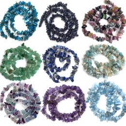 Natural Chips Stone Beads Irregular Gravel Crystal quartz Beads For Jewellery Making DIY Bracelet Necklace Accessories 16inches