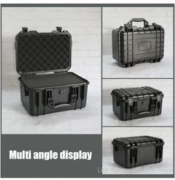 Sealed Tool Box Waterproof Hard Case Large Toolbox with Sponge Portable Storage Box ABS Plastic Instrument Tool Case Organiser
