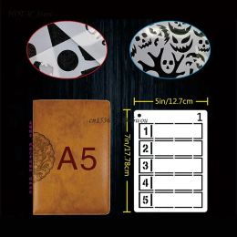 24 Pcs Dotted Journal Planners DIY Templates Productivity Journal Stencil for Calendars Lists Letters Numbers