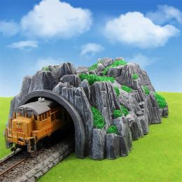 1pc Model Trains Railway HO OO Scale 1:87 Tunnel Train Cave Accessory Railroad Scenery Layout Mountains Model