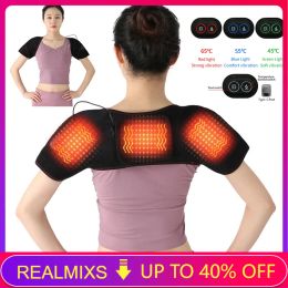 electric shoulder heating pad neck heating shoulder heating neckpad usb heated neck back pain shoulder neckpad brace