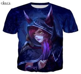 2020 New Style Game League of Legends T Shirt Men Women 3D Print Hero Skin Xayah Short Sleeve Fashion Streetwear Tops1288512