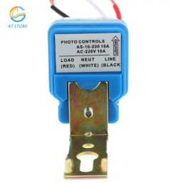 Automatic On Off Photocell Street Lamp Light Switch Controller DC12V AC 220V 50-60Hz 10A Photo Control Photoswitch Sensor Switch