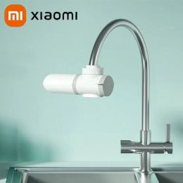 XIAOMI MIJIA Tap Water Purifier Philtre Clean Kitchen Faucet Washable System For Home Nozzle Bacteria Removal Activated Carbon