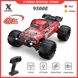 1:16 Dual Motor RC Car Off Road 4x4 40Km/H High Speed Remote Control Car Drift Monster Truck Toys with LED 2.4G for Adults Kids
