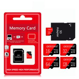 Class 10 Mini SD Card Micro TF Card 8GB 16GB 32GB 64GB 128GB 256GB Memory card Class 10 TF Card For Smartphone Adapter