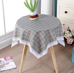 Table Cloth Tablecloth Plaid Stripe Wave Pattern Waterproof Oil-Proof Party Outdoor BBQ Picnic Mats