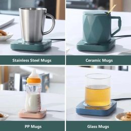 Mug Heater Coffee Mug Cup Warmer Milk Tea Water Heating Pad Cup Heater Warm Mat Constant Temperature Coaster USB