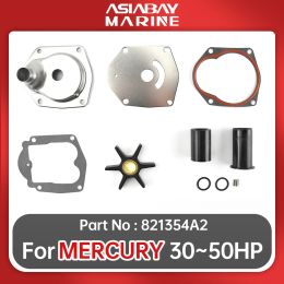 Impeller Water Pump Repair Kit For Mercury Outboard Mariner 30 40 45 50 Hp Marine Boat Engine Part 18-3254 With Housing 821354A2