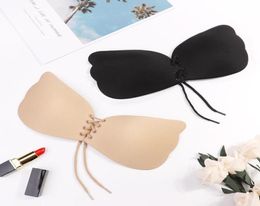 Bras Seamless Self Adhesive Bra Strapless Push Up Wireless Stick On Sexy Lingerie Invisible Silicone For Women Girl2642972