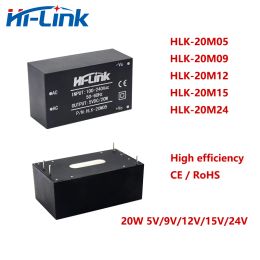 Hilink Factory 20W 5V/9V/12V/15V/24V AC DC Isolated Power Supply Module 20M05 20M09 20M12 20M15 20M24 Smart Home High Efficiency