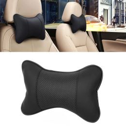 Car Seats Neck Pillow Auto Head Neck Rest Cushions Breathable Relax Neck Support Cervical Headrest Comfortable Soft Car Pillows