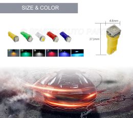 20Pcs T5 DC 24V 5050 LED Bulb SMD Car Interior Lights Dashboard Warming Indicator Wedge Truck Van Instrument Dome Lamp