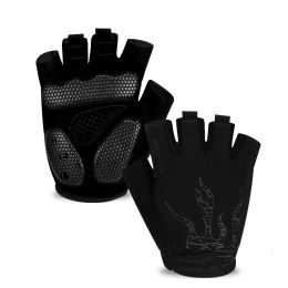 MOREOK Bike Gloves 5MM SBR Pads Mountain Bike Gloves Breathable Bicycle Gloves Non-slip Road Biking Cycling Gloves for Men Women