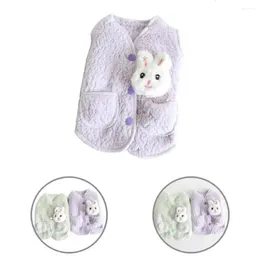 Dog Apparel Good Craftmanship Button Closure Winter Puppy Vest Clothing For Outdoor