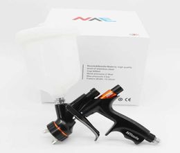 NVE Spray Gun 13mm Stainless Steel Nozzle Air Spray Gun WaterBased Paint Varnish Paint Sprayer Paint Spray GunAir Tools 21072323183