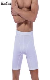 Underpants Winter Brand Long Boxer Men Cuecas Cotton Underwear Male Man Shorts Homme s Plus Size xxxl9073248