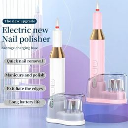 USB Portable Nail Polish Polishing Machine, Home Nail Remover, Nail Repair and Shape Grinder, Polishing and Cocoon Removal Tool