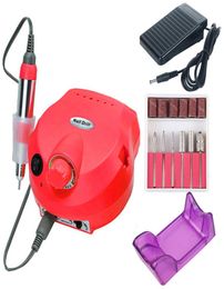 3500020000 RPM Electric Nail Drill Machine Manicure Set Pedicure Tips Polishing Equipment Miling Cutters File Left Hand Tools8867429