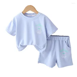 Clothing Sets Summer Baby Girl Clothes Children Outfits Toddler Boys Fashion T-Shirt Shorts 2Pcs/Set Infant Casual Costume Kids Tracksuits