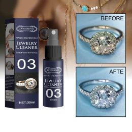 30ml Concentrate Jewellery Cleaner Anti-Tarnish Quick Professional Jewellery Cleaning for Watch Diamonds Silver Gold Jewellery Tools