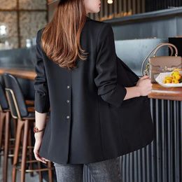 Women's Suits Blazer Suit Senior Explosive Street Coat Female Spring Autumn Loose Fitting Leisure Temperament