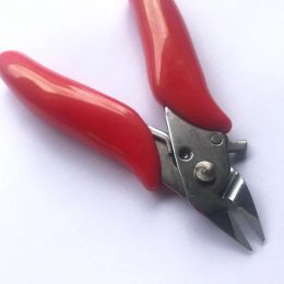 3.5 Inch Diagonal Pliers Small Soft Cutting Electronic Pliers Mini Wire Cutters Wire Insulated Rubber Handle Model Hand Tools