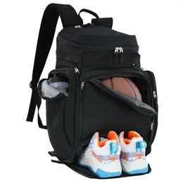 Backpack Basketball Bag Separate Ball Compartment And Shoes Pocket Large Sports Equipment For Soccer