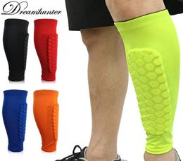 Men Women Compression Running Leg Sleeve Cycling Calf Support Anticollision Shin Guards Protector Outdoor Sports1876029