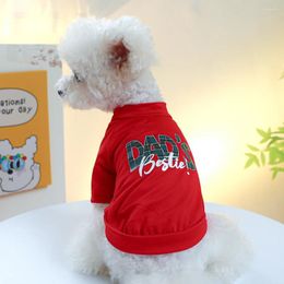 Dog Apparel Pet Clothes Spring Summer Puppy Fashion Desinger Pullover Small Cute Shirt Cat Sweet Pajamas Chihuahua Yorkshire Poodle