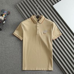 2024 Mens Polo Shirt Designer Man Fashion FD T Shirts High quality leisure polos Casual Men Golf Summer Polos Shirt Embroidery High Street Trend Top Tee Asian size M-3XL