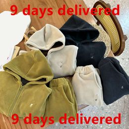 9 days delivered dhgate Kids Designer Clothes Children Boys Clothing Sets 2pcs Hoodie Jacket Autumn Girl Clothes Set Warm Boy Suit Top Coat Pants Kids Tracksuit CSG23