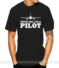 Fashion TRUST ME IM A PILOT Mens Unisex Tshirt Plane Flying Aeroplane tion Gift Tee shirt 2203254145856