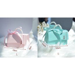 Luxurious Portable Party Wedding Favor Candy Gift Boxes Chocolate Treat Candy Gift Bag Baby Shower Birthday Party Decoratio